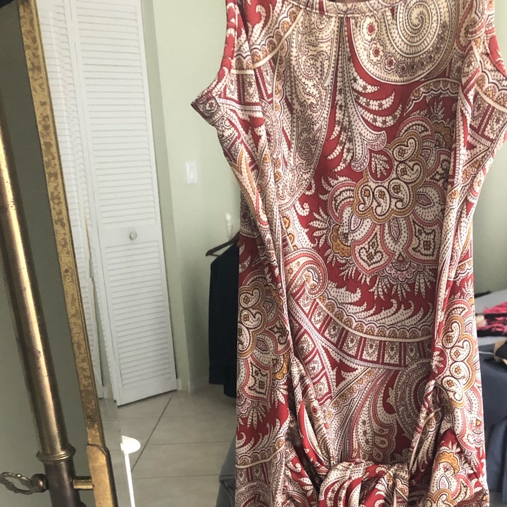 ⭐️Maxi boho paisley  dress